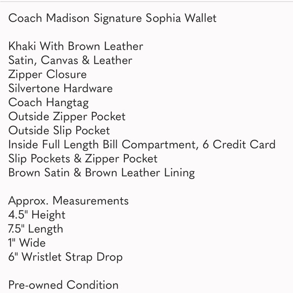 COACH Madison Sophia Continental Wallet in Signature Jacquard - Picture 15 of 15